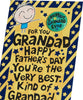 Badge Design Grandad Father's Day Card