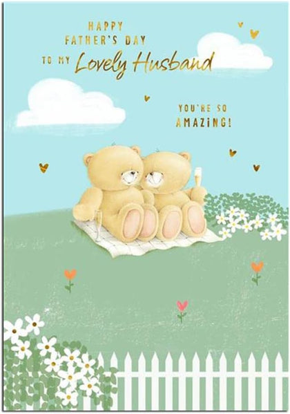 Forever Friends Husband Father's Day Card