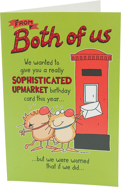 From The Both of Us Fun Birthday Card