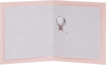 Starry Cake Design Birthday Blank Card