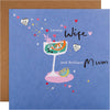 Contemporary Celebration Cocktail Design for Mum and Wife Mother's Day Card