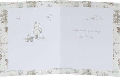 Disney Winnie The Pooh Lovely Design Grandad Father's Day Card