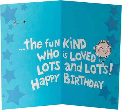 Bright Design Grandad Birthday Card With Badge