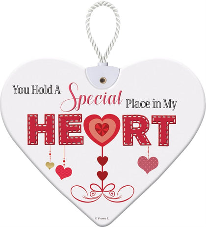 SPECIAL HEART HeartFelts Hanging Plaque