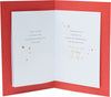 Dual Hearts and Star Gems Attachment Mum Christmas Card