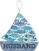 HUSBAND HeartFelts Boat Shaped Hanging Plaque