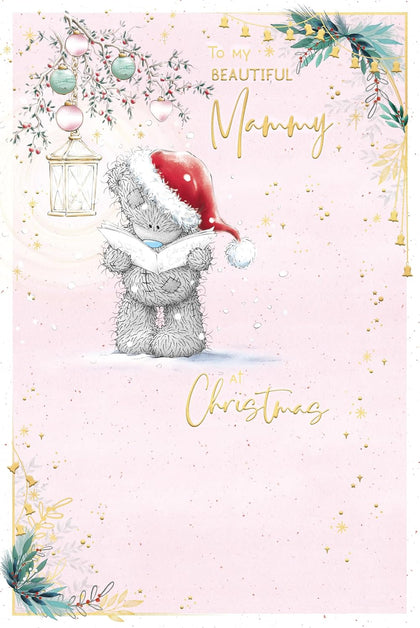 Bear With Carol Book Mammy Christmas Card