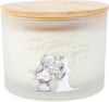 Me to You Tatty Teddy 3-Wick Wedding Congratulations Candle