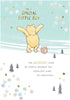 Disney Winnie The Pooh Little Boy Christmas Card