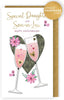 Fizz-tastic Fun Daughter & Son-In-Law Hand-Finished Anniversary Congratulations Card