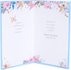 Floral Loving Design Daughter Birthday Card