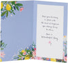 Floral Border Design Sister Birthday Card