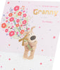 Boofle with Bouquet Granny Birthday Card