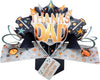 Thanks Dad For Everything You Do 3D Father's Day Pop Up Greeting Card