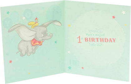 Disney Dumbo 1st Today Birthday Card