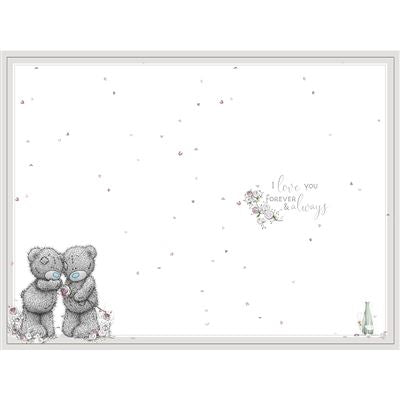 Bears Hugging Husband Anniversary Card