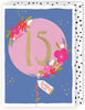 Contemporary Fifteen & Fabulous! Girl 15th Birthday Card