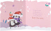 Cute Penguins Design Mummy Christmas Card