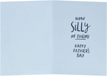 Sweet Dad Cartoon Design For Dad Father's Day Card