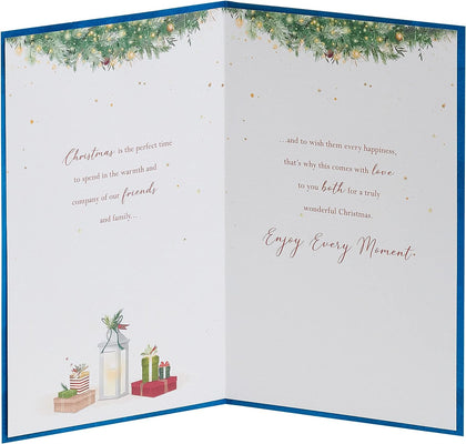 Blue Door Design Sister & Brother-In-Law Christmas Card