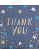 Embossed Braille Design Thank You Blank Card for Him/Her/Friend