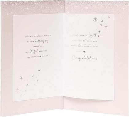 Swan Design Wedding Congratulations Card