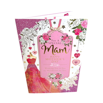 Special Mam 8 Page Insert Luxury Mother's Day Card