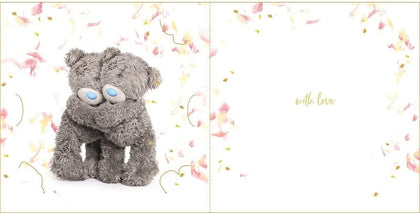 Open Best Friends Bears Hugging Best Friends 'A Keepsake to Treasure' Card