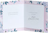 Soft Floral Design 40th Anniversary Card