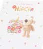 Boofle Opening Gift Niece Birthday Card