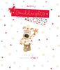 Boofle To A Lovely Granddaughter Christmas Card