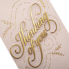 Signature Collection Design with 3D Effect Attachment Thinking of You Blank Card