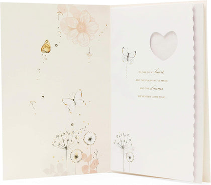 Butterflies Design Wife Birthday Card 