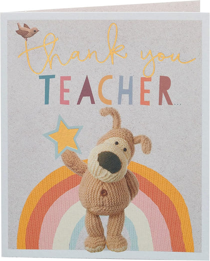 Boofle Thank You Teacher Appreciation Card