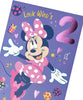 Cute Design Disney Minnie Mouse 2nd Birthday Card