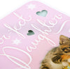 Purr-Fect Daughter Christmas Card "Happiness"