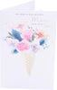 Floral Bouquet Design From Your Son for Mum Mother's Day Card