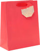 Red Design Medium Gift Bag Birthdays, Valentine's Day & Other Events