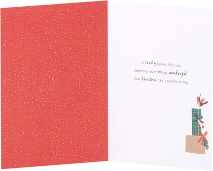 Presents Design Special Nanna Christmas Card