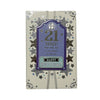 Age 21 Male Silver Stars Birthday Card