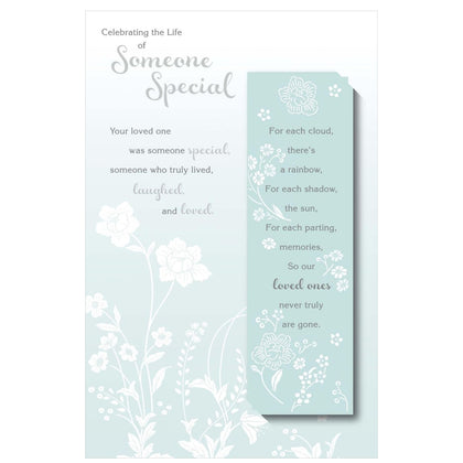 Celebrating the Life of Someone Special Design Sympathy Card