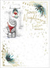 Bear Knocking At Door Neighbours Christmas Card