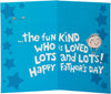 Badge Design Grandad Father's Day Card