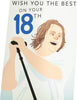 Lewis Capaldi Design 18th Birthday Card