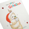 Cute Forever Friends Cupcake Design Grandma Christmas Card