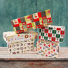 10 Sheet of Mix Designer' Soft touch Foiled Christmas Giftwrap