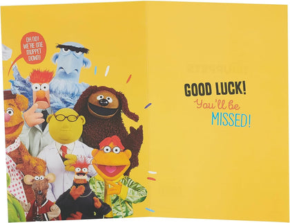 Character Design The Muppets Sorry you're Leaving Card