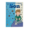 For Son Juvenile Boy Playing Game Design Birthday Card