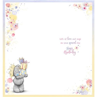 Bear Stacking Presents Mummy Birthday Card