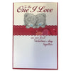 One I Love 1st Valentine's Day Me to You Bear Card